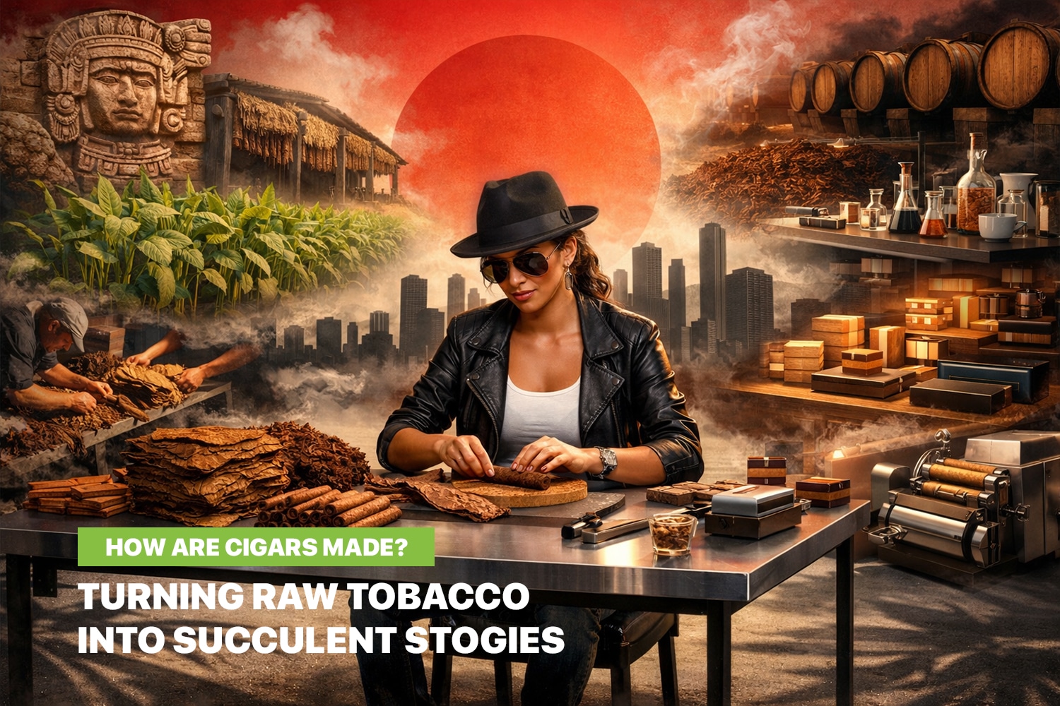 How Are Cigars Made Turning Raw Tobacco into Succulent Stogies