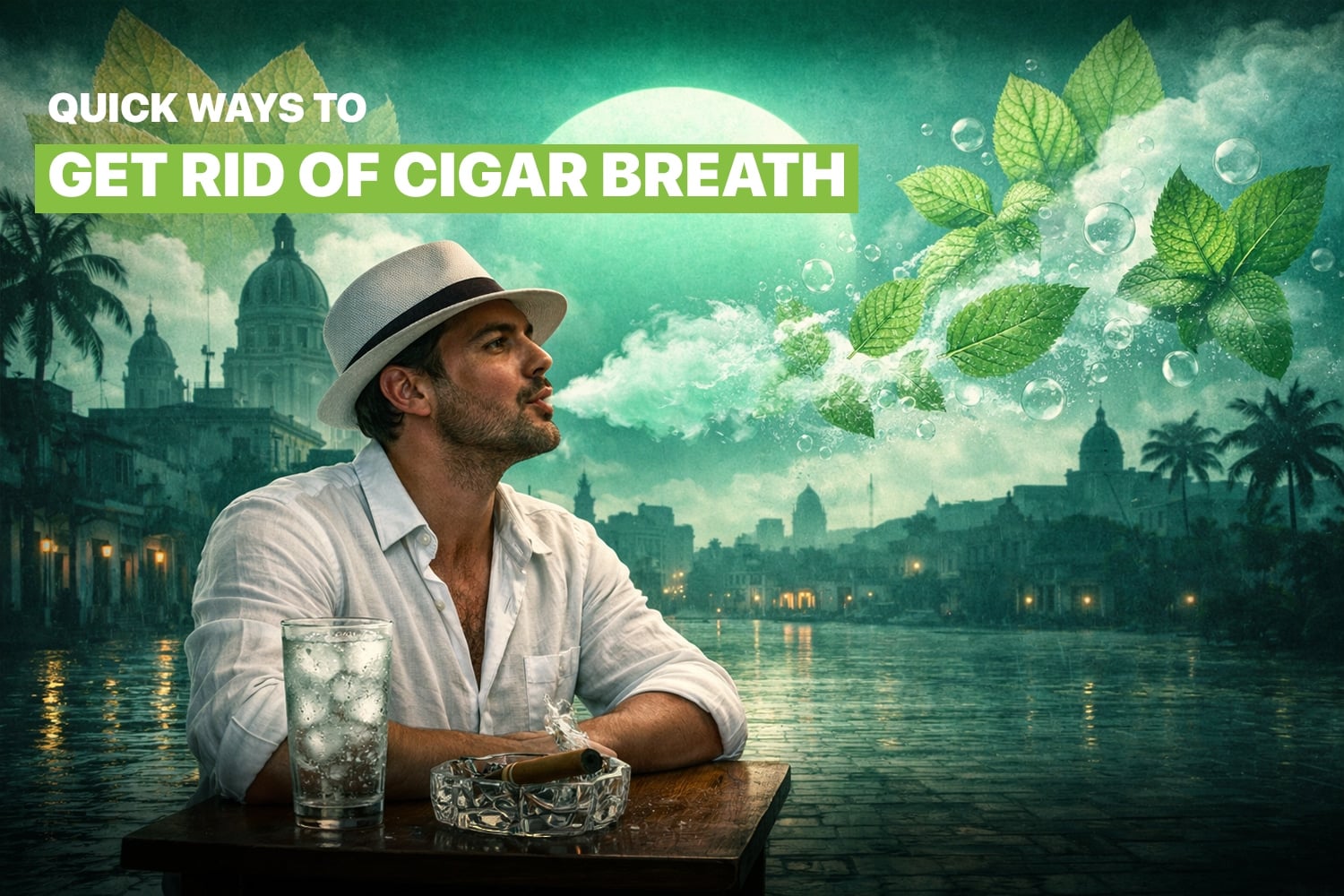 How to Get Rid of Cigar Breath: 6 Fast & Fresh Tips