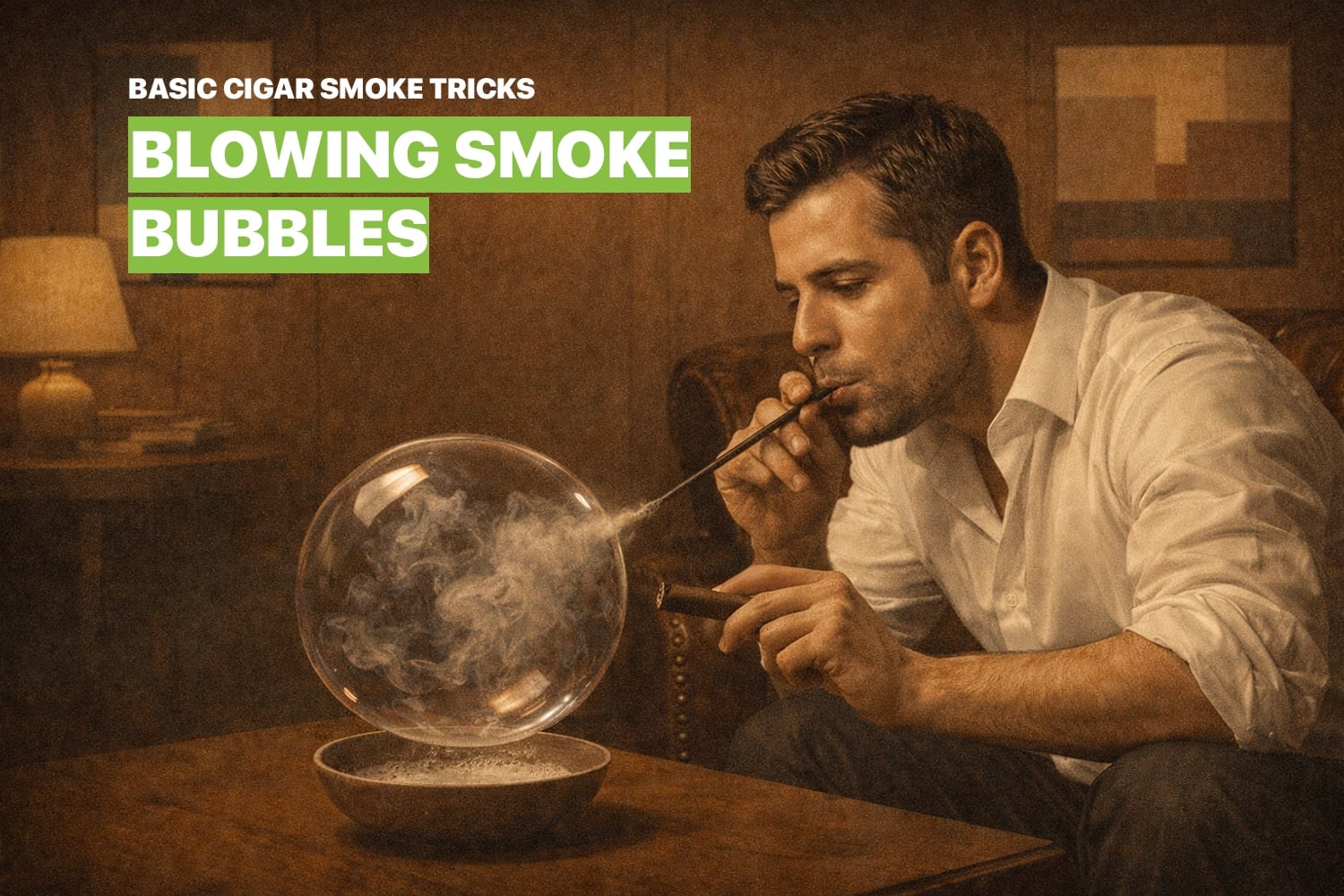 6 Cool Cigar Smoke Tricks – Show Off to Your Friends!