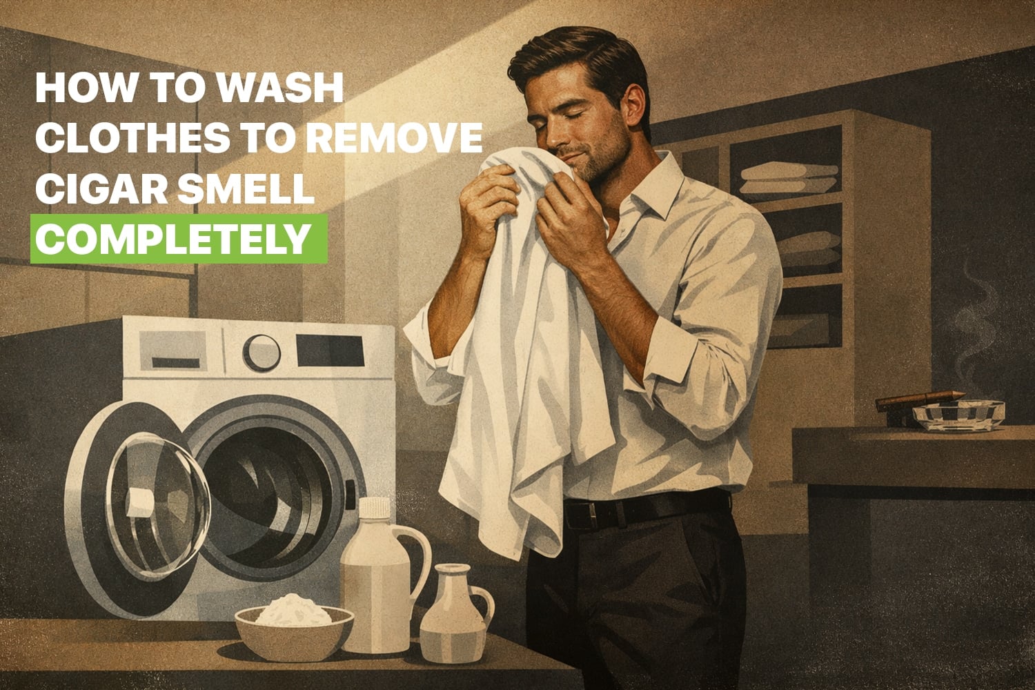 How to Get Cigar Smell Out of Clothes – With & Without Washing