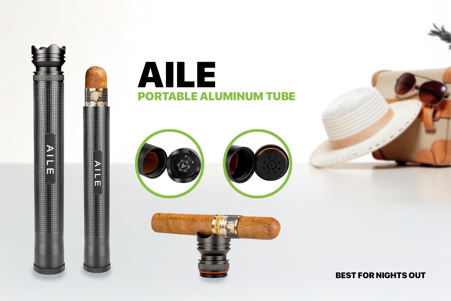 Aile Portable Aluminum Tube