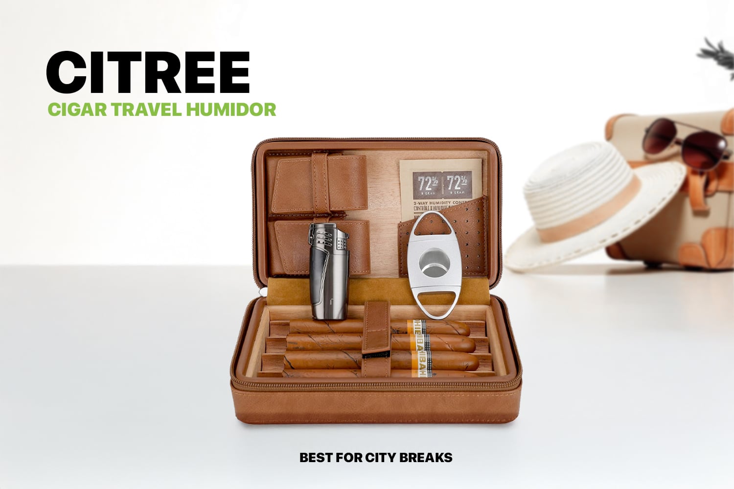 CiTree Cigar Travel Humidor