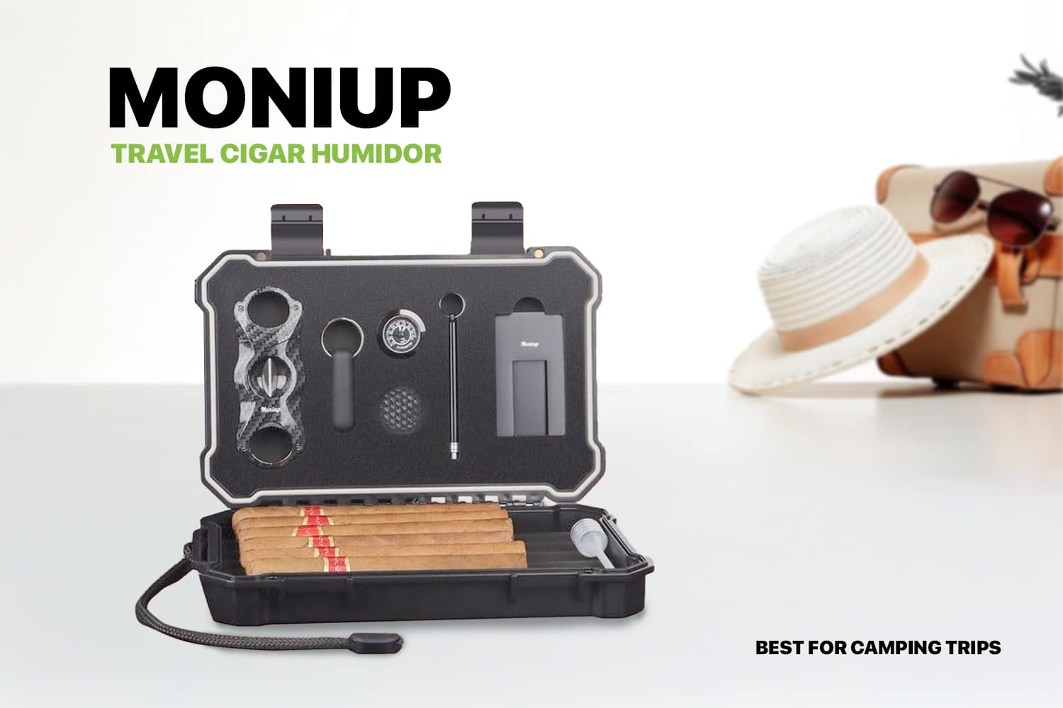 Moniup Travel Cigar Humidor