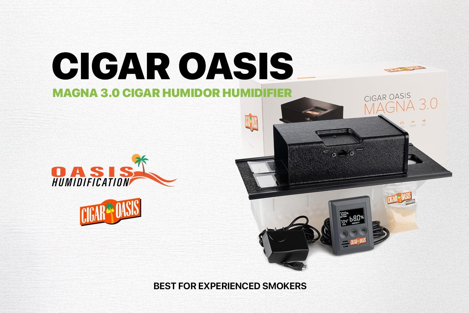Cigar Oasis Magna 3.0 Cigar Humidor Humidifier