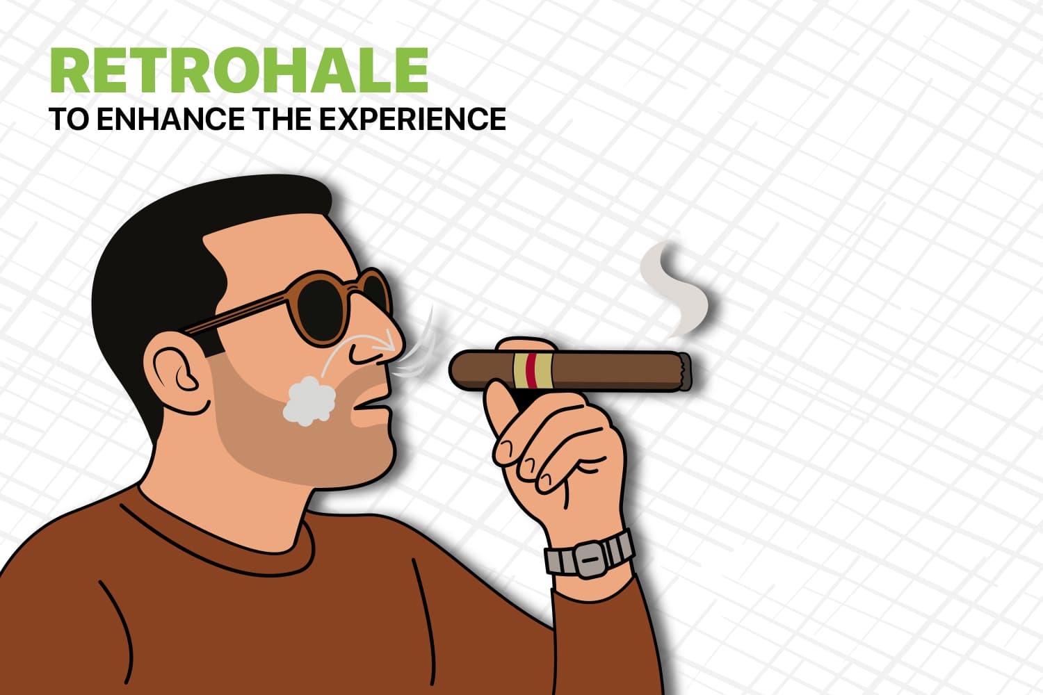 Retrohale to Enhance the Experience