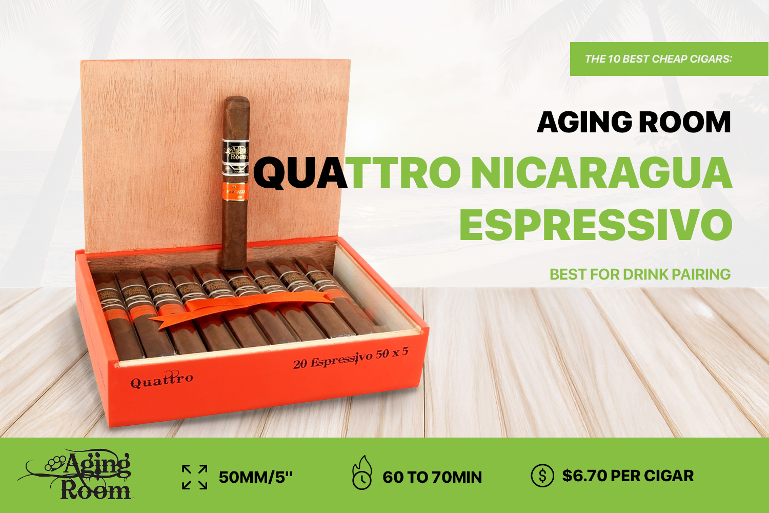 Aging Room Quattro Nicaragua Espressivo