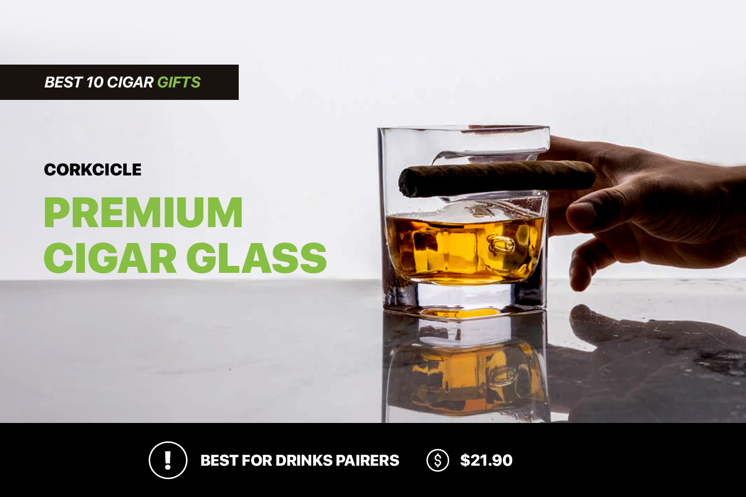 Corkcicle Premium Cigar Glass