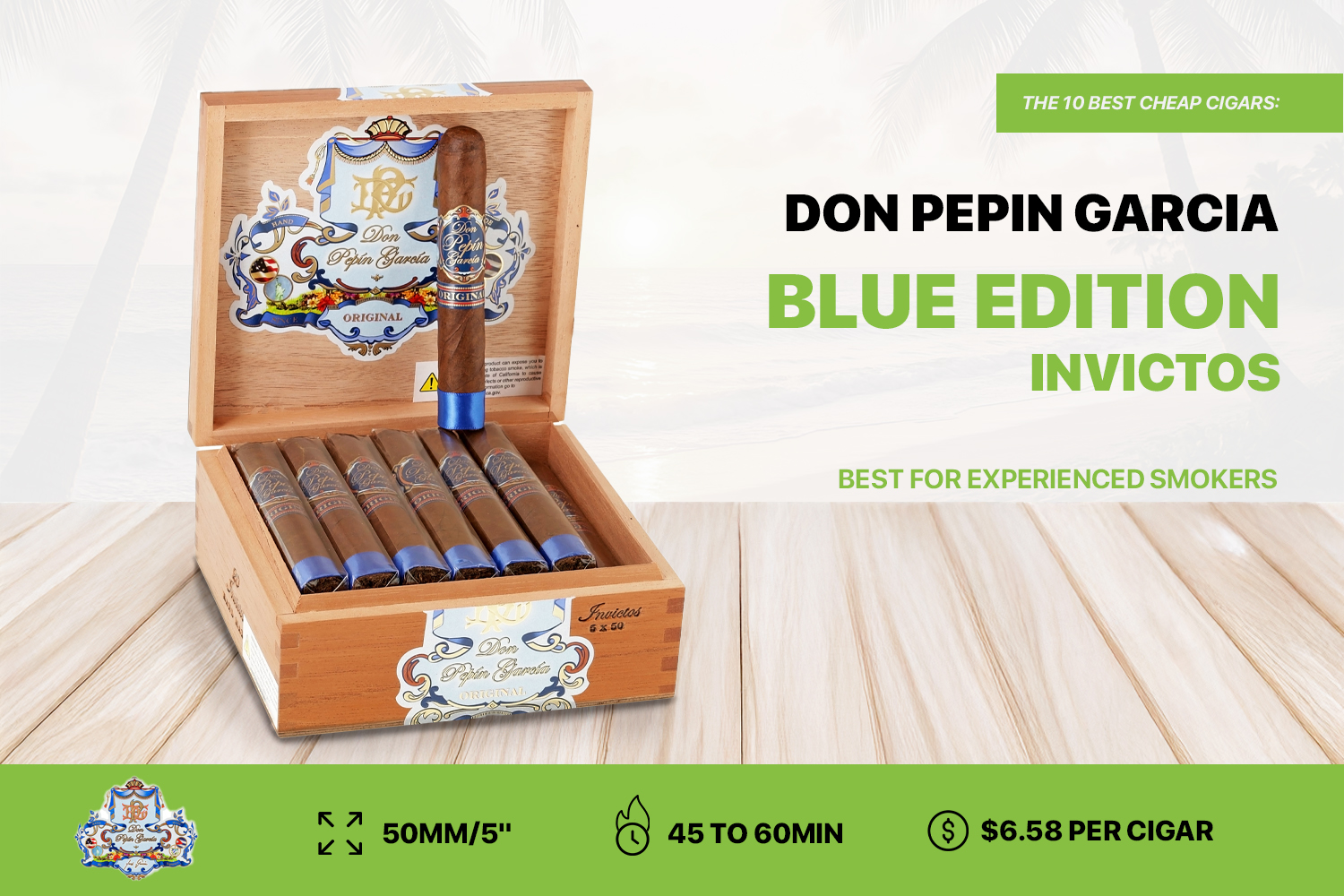 Don Pepin Garcia Blue Edition Invictos