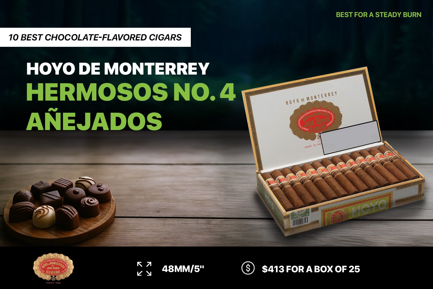 Hoyo de Monterrey Hermosos No. 4 Añejados