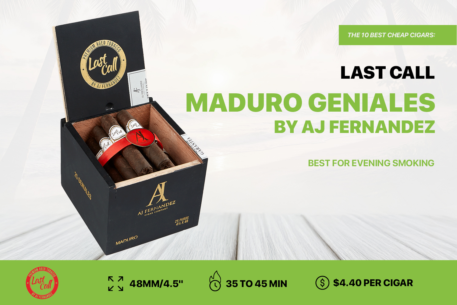 Last Call Maduro Geniales by AJ Fernandez