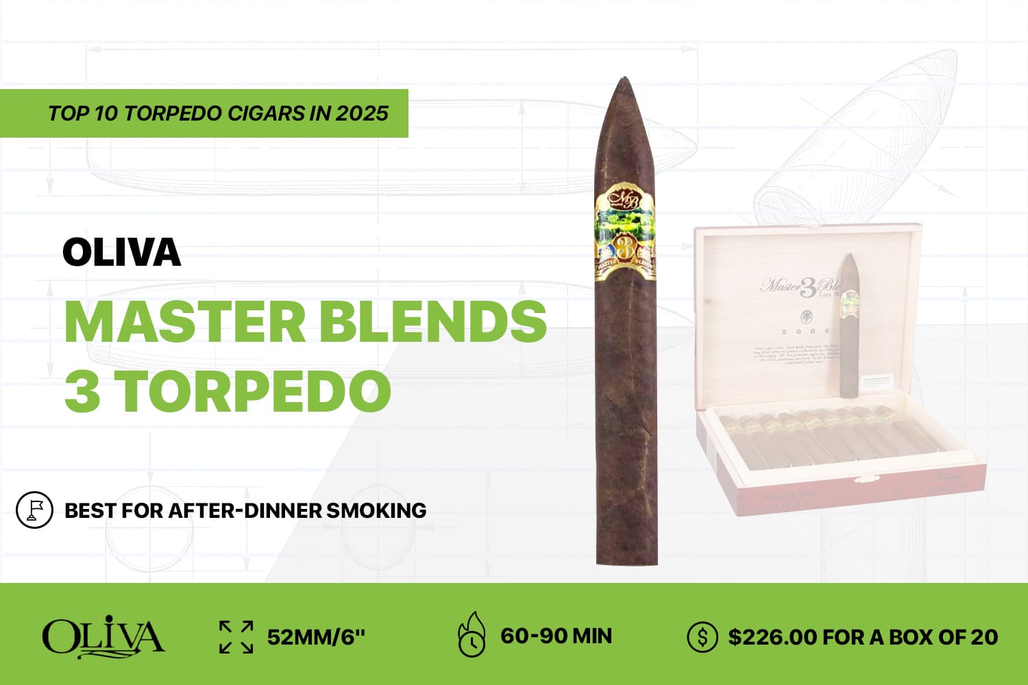Oliva Master Blends 3 Torpedo
