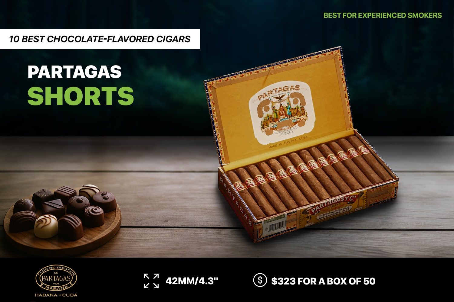 Partagas Shorts
