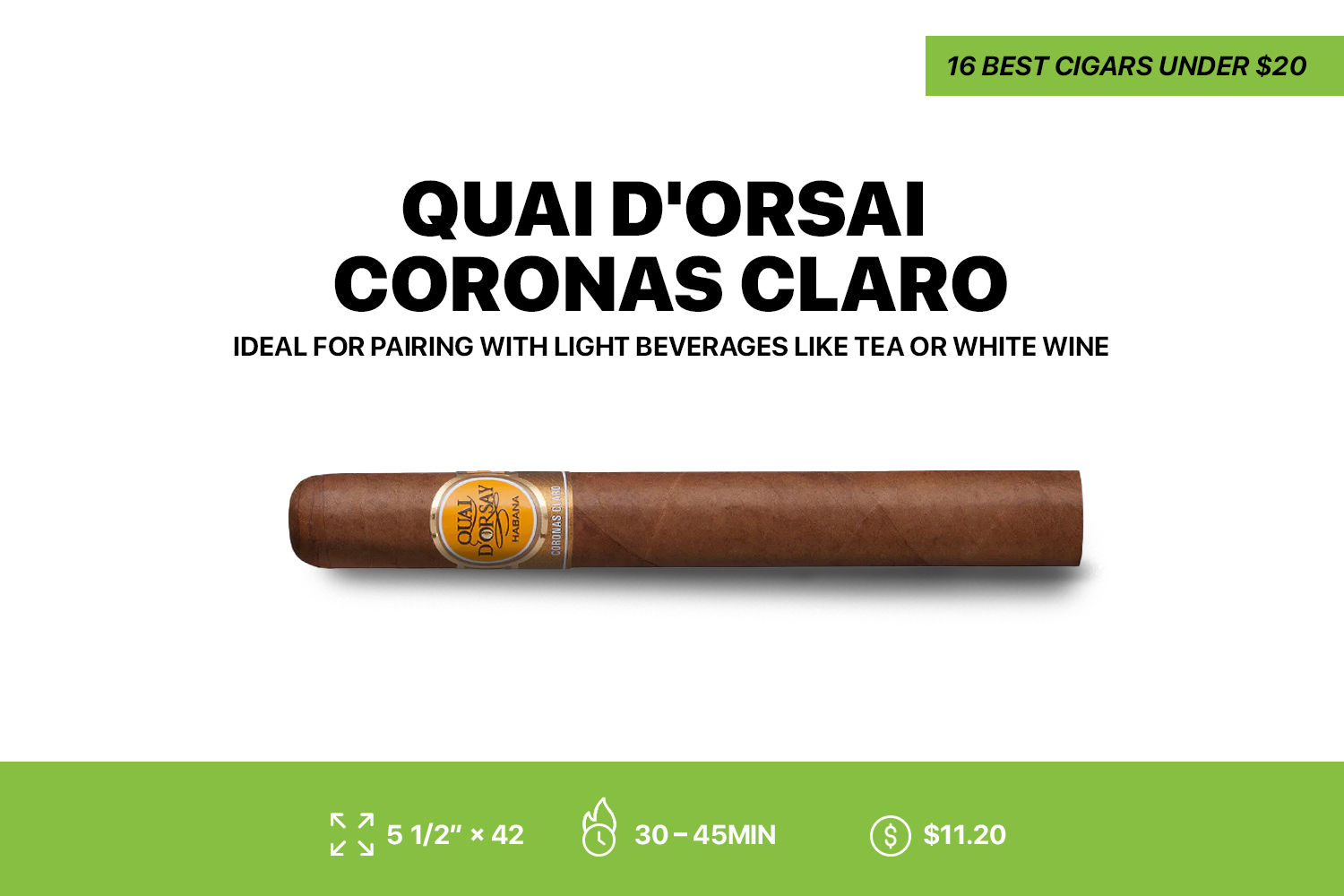 Quai D Orsai Coronas Claro
