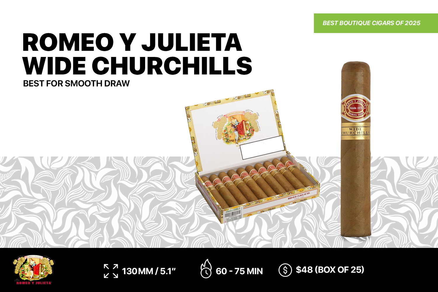 Romeo y Julieta Wide Churchills
