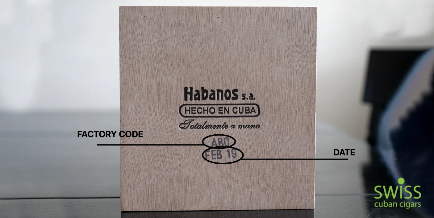 Cuban Cigar Box Codes