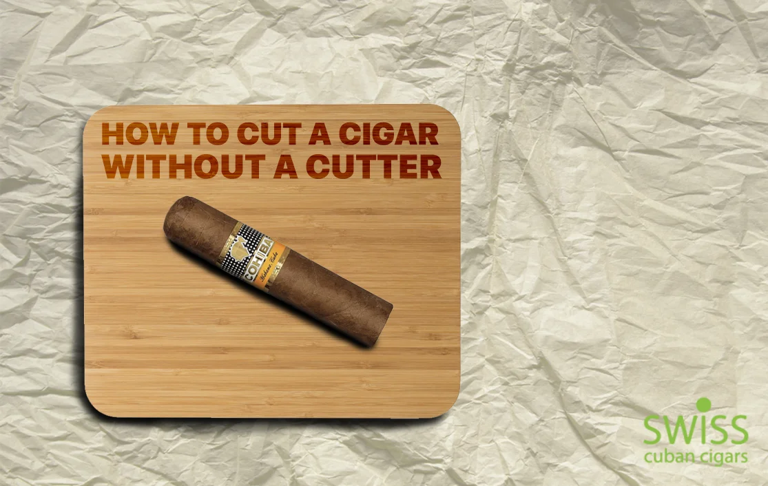 how to cut cigar without cutter