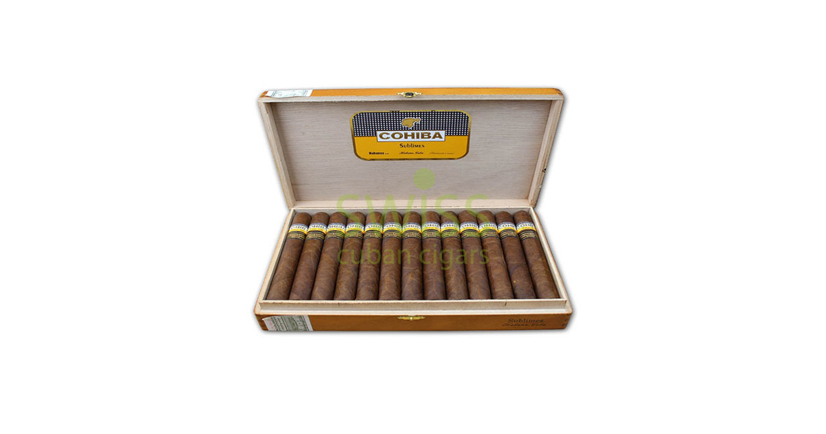 Cohiba Sublimes Edición Limitada 2004 (Box 25) Cuban Cigars from