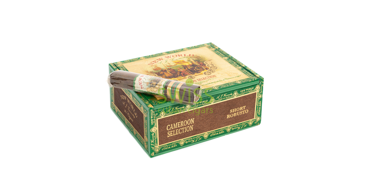 New World Cameroon Short Robusto by AJ Fernandez Cigars from