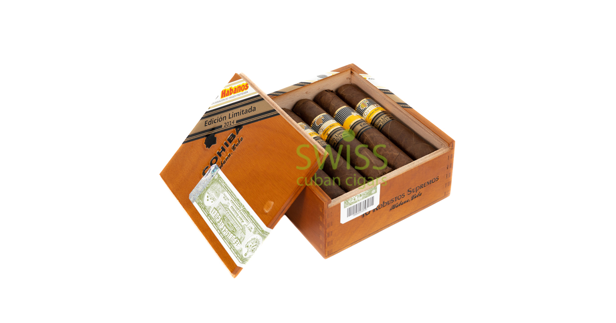 Cohiba Robsutos Supremos EL 2014 Cuban Cigars from