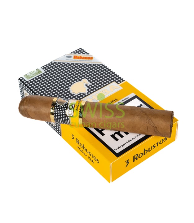 Swiss Cigar on top Cohiba Robustos (Box 3)
