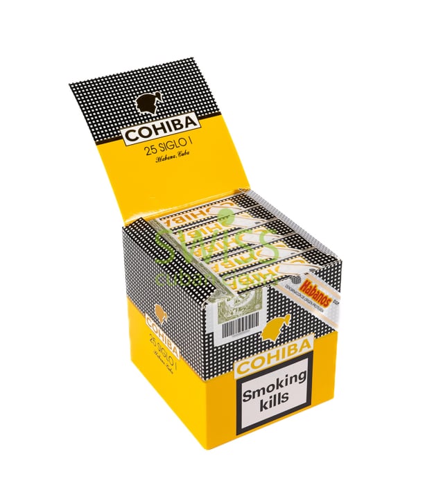 Chapado en Laton シルバ　Ms1d Cohiba Siglo I (5x5) Cuban Cigars from SwissCubanCigars